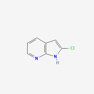 molecular formula C7H5ClN2 B8794009 2-chloro-1H-pyrrolo[2,3-b]pyridine 