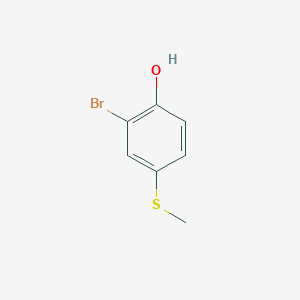 2-Bromo-4-(methylthio)phenol