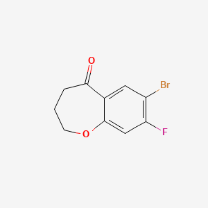 7-Bromo-8-fluoro-3,4-dihydrobenzo[b]oxepin-5(2H)-one