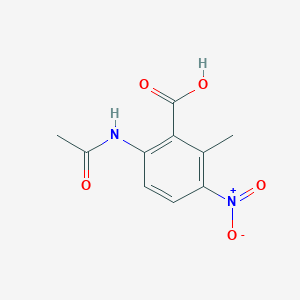 6-Acetylamino-2-methyl-3-nitro-benzoic acid