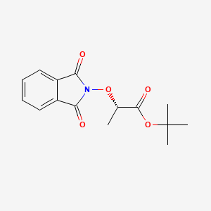 Propanoic acid,2-[(1,3-dihydro-1,3-dioxo-2H-isoindol-2-yl)oxy]-,1,1-dimethylethyl ester,(2S)-