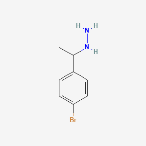 [1-(4-Bromo-phenyl)-ethyl]-hydrazine