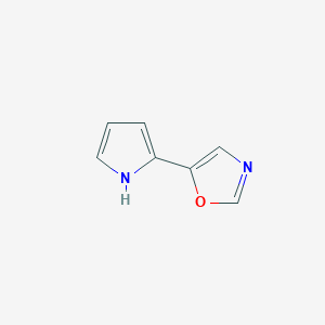5-(1H-Pyrrol-2-yl)oxazole