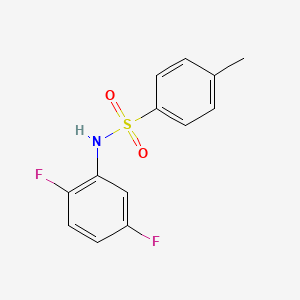 N-(2,5-difluorophenyl)-4-methylbenzenesulfonamide
