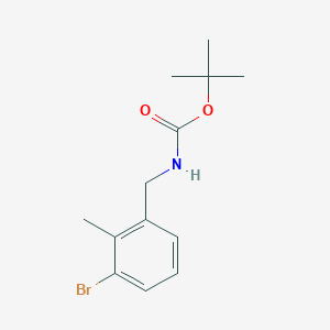 1,1-Dimethylethyl [(3-bromo-2-methylphenyl)methyl]carbamate