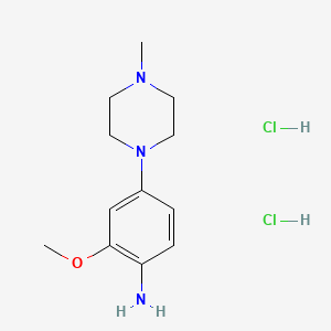 2-Methoxy-4-(4-methylpiperazin-1-yl)aniline dihydrochloride