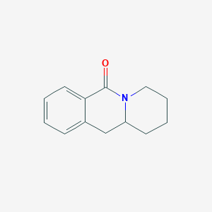 6H-Benzo[b]quinolizin-6-one, 1,2,3,4,11,11a-hexahydro-