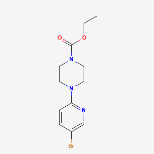 Ethyl 4-(5-bromopyridin-2-yl)piperazine-1-carboxylate