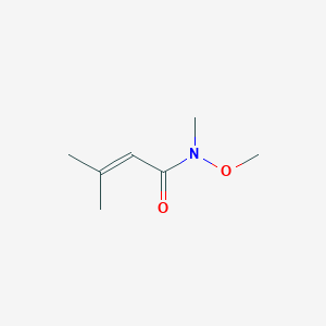 N-Methoxy-N,3-dimethylbut-2-enamide