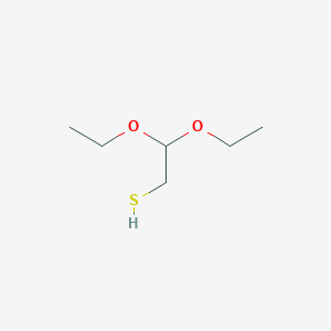 molecular formula C6H14O2S B8794440 2,2-Diethoxyethanethiol CAS No. 53608-94-9