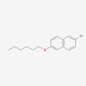 2-Bromo-6-(hexyloxy)naphthalene