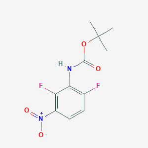 tert-Butyl (2,6-difluoro-3-nitrophenyl)carbamate