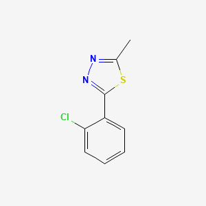 1,3,4-Thiadiazole, 2-(2-chlorophenyl)-5-methyl-