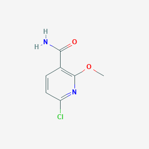 6-Chloro-2-methoxynicotinamide