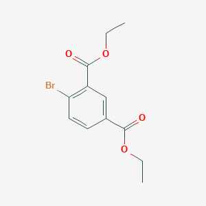 molecular formula C12H13BrO4 B8794767 Diethyl 4-bromoisophthalate CAS No. 56984-35-1