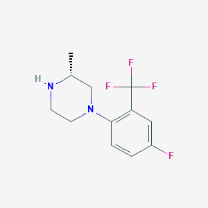 (R)-1-(4-fluoro-2-(trifluoromethyl)phenyl)-3-methylpiperazine