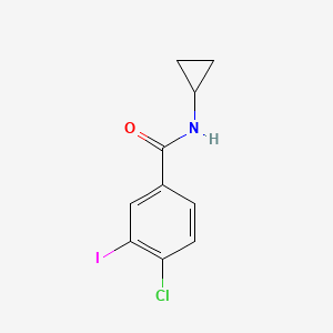 4-chloro-N-cyclopropyl-3-iodoBenzamide