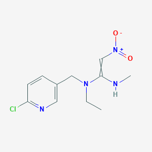N-((6-chloropyridin-3-yl)methyl)-N-ethyl-N'-methyl-2-nitroethene-1,1-diamine