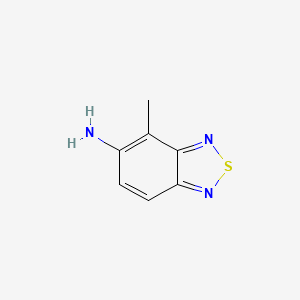2,1,3-Benzothiadiazol-5-amine, 4-methyl-