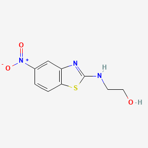 2-((5-Nitrobenzothiazol-2-yl)amino)ethanol