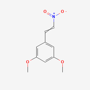 molecular formula C10H11NO4 B8794952 1,3-Dimethoxy-5-(2-nitroethenyl)benzene 