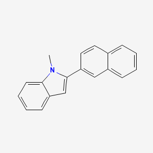 1-methyl-2-(naphthalen-2-yl)-1H-indole