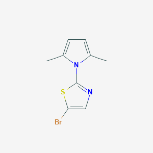 5-Bromo-2-(2,5-dimethylpyrrol-1-yl)thiazole