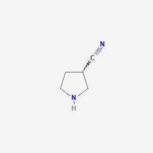 molecular formula C5H8N2 B8795181 (S)-3-cyano-pyrrolidine 