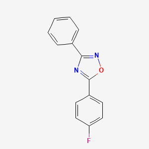 5-(4-Fluorophenyl)-3-phenyl-1,2,4-oxadiazole