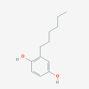 2-Hexylbenzene-1,4-diol
