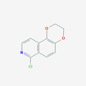 7-Chloro-2,3-dihydro-[1,4]dioxino[2,3-F]isoquinoline