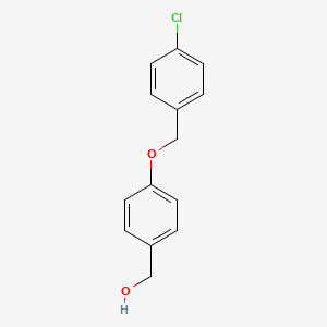 {4-[(4-Chlorobenzyl)oxy]phenyl}methanol