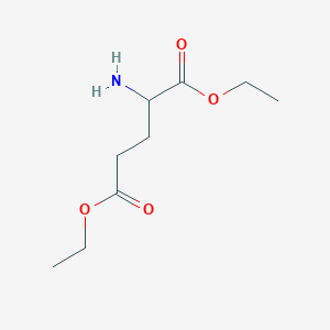 molecular formula C9H17NO4 B8795333 Glutamic acid diethyl ester CAS No. 55895-85-7