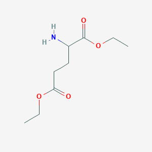 molecular formula C9H17NO4 B8795333 Diethyl 2-aminopentanedioate CAS No. 55895-85-7