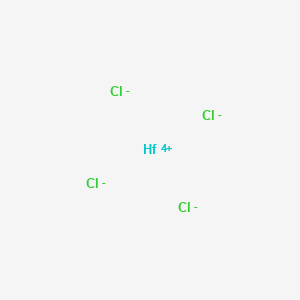 molecular formula Cl4Hf B8795416 Hafnium (IV) chloride 