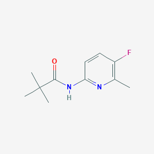 N-(5-Fluoro-6-methylpyridin-2-yl)pivalamide
