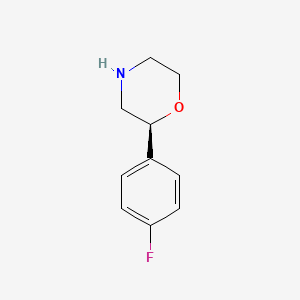 (2S)-2-(4-fluorophenyl)morpholine