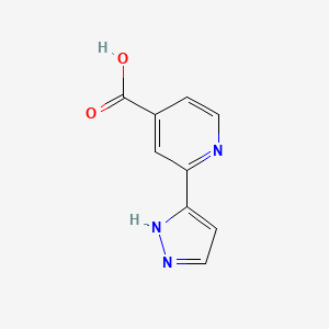 2-(1h-Pyrazol-3-Yl)pyridine-4-Carboxylic Acid