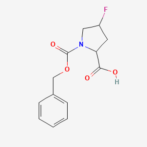1-[(Benzyloxy)carbonyl]-4-fluoropyrrolidine-2-carboxylic acid