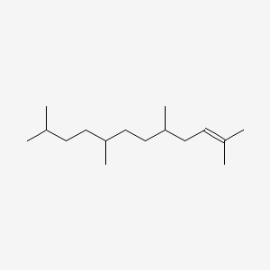 molecular formula C16H32 B8795630 Tetraisobutylene 