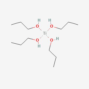 molecular formula C12H32O4Ti B8795742 Titanium(IV) propoxide 
