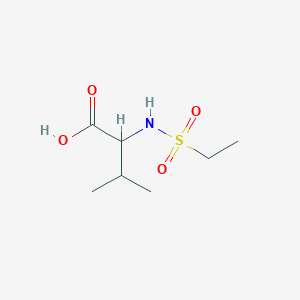 2-[(Ethylsulfonyl)amino]-3-methylbutanoic acid