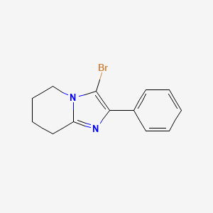 3-Bromo-2-phenyl-5,6,7,8-tetrahydroimidazo[1,2-a]pyridine