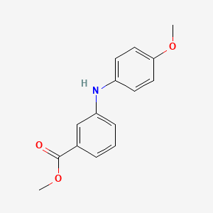 Methyl 3-(4-methoxyanilino)benzoate