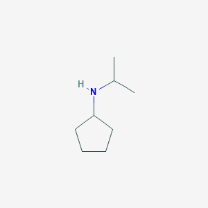 molecular formula C8H17N B8795897 N-Isopropylcyclopentanamine 