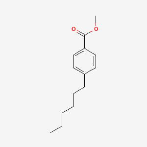 molecular formula C14H20O2 B8796056 4-Hexylbenzoic acid methyl ester CAS No. 38409-63-1