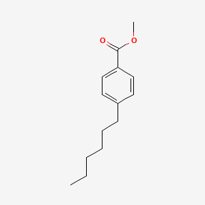 Benzoic acid, 4-hexyl-, methyl ester