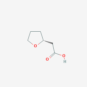 2-[(2R)-oxolan-2-yl]acetic acid