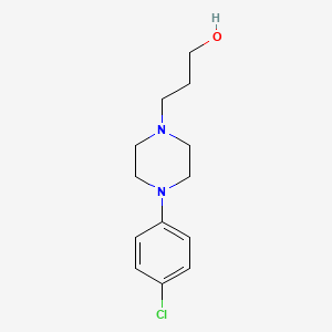3-[4-(4-Chlorophenyl)piperazin-1-yl]propan-1-ol
