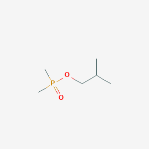 molecular formula C6H15O2P B8796153 isobutyl P,P-dimethyl-phosphinate CAS No. 61820-17-5